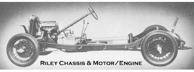 Base Riley chassis and engine