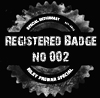 Registered Badge no 002