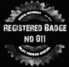 Registered Badge no 011