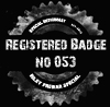 Registered Badge no 053