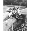 The Brooke Special at rest having gone through the lily pond parapet at Crystal Palace in 1937 (with thanks to Michael Clarke for supplying picture)